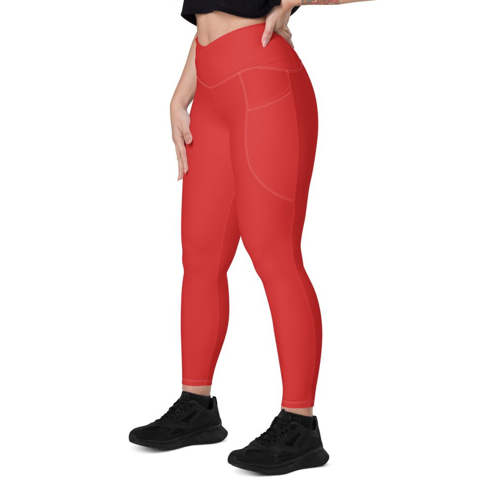 Jovie The Elf Costume Crossover leggings with pockets - Image 6