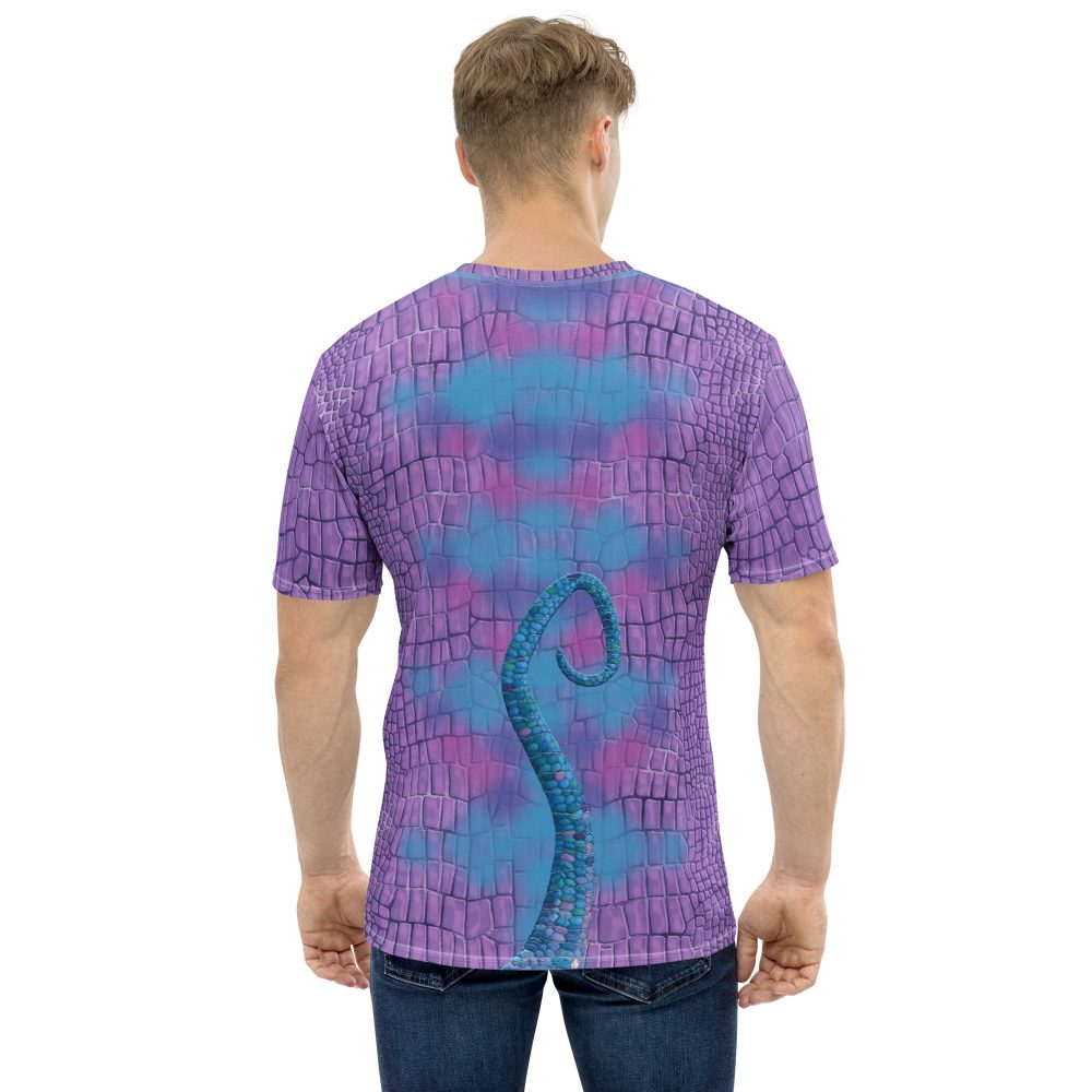 Purple Lizard Costume Men's t-shirt - Image 3