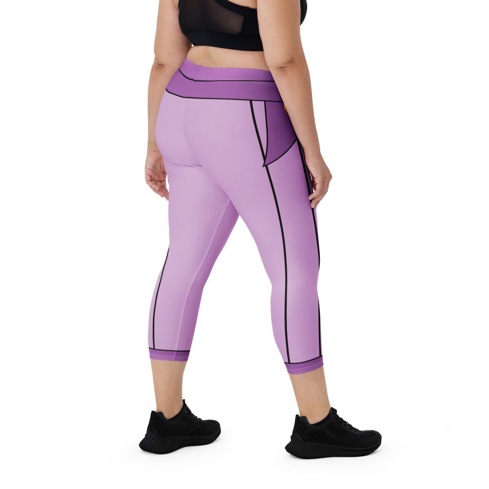 Megara Costume Meg Hercules Capri Leggings - Image 2