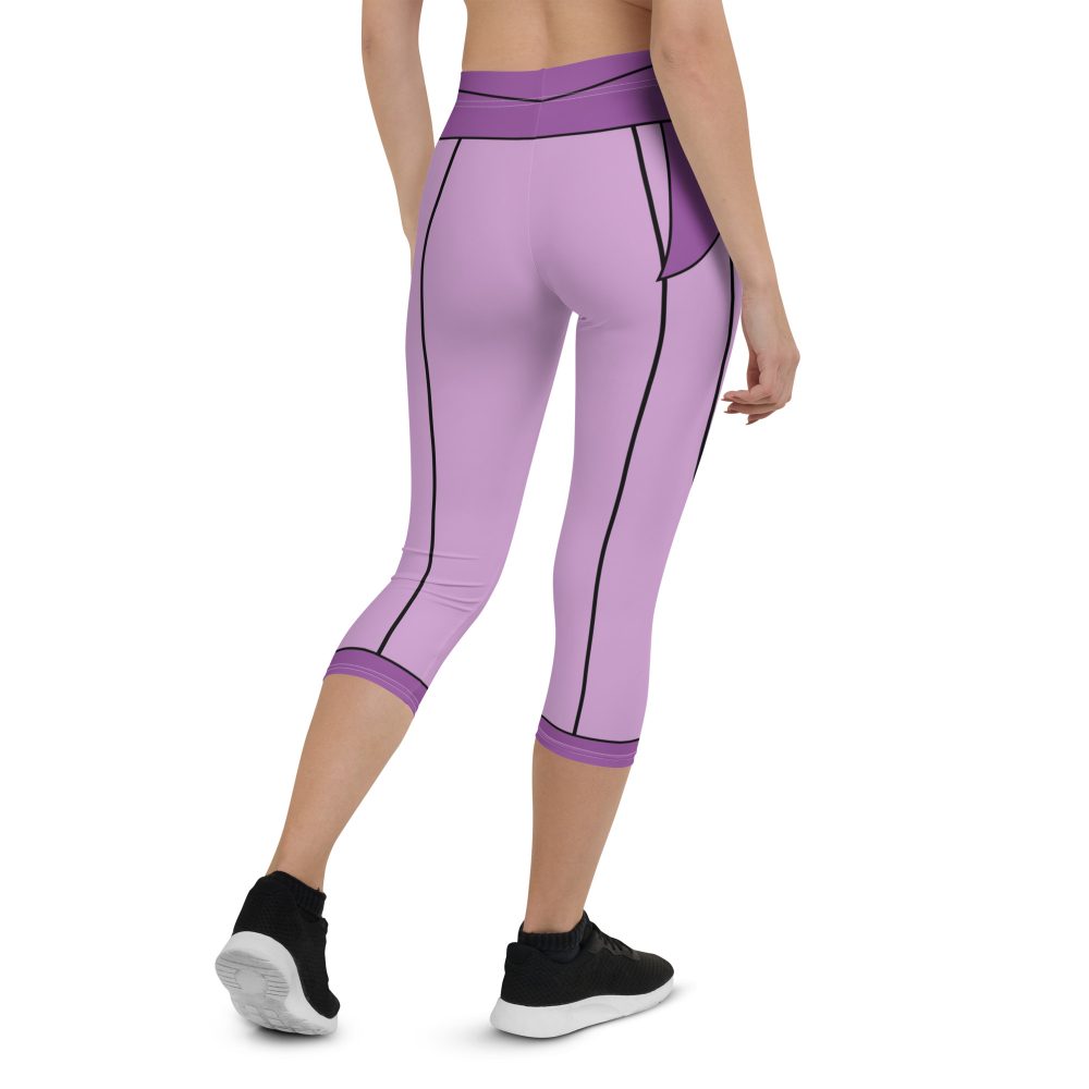 Megara Costume Meg Hercules Capri Leggings - Image 5