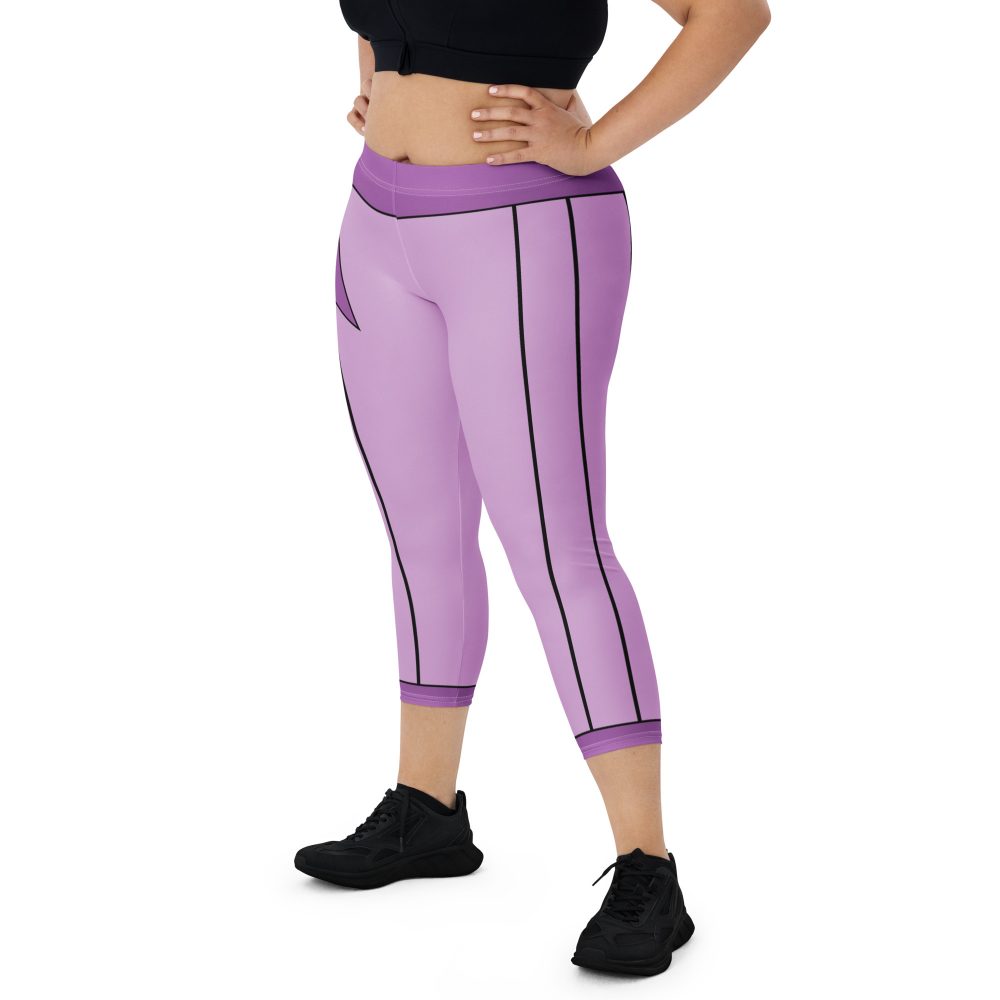 Megara Costume Meg Hercules Capri Leggings - Image 3