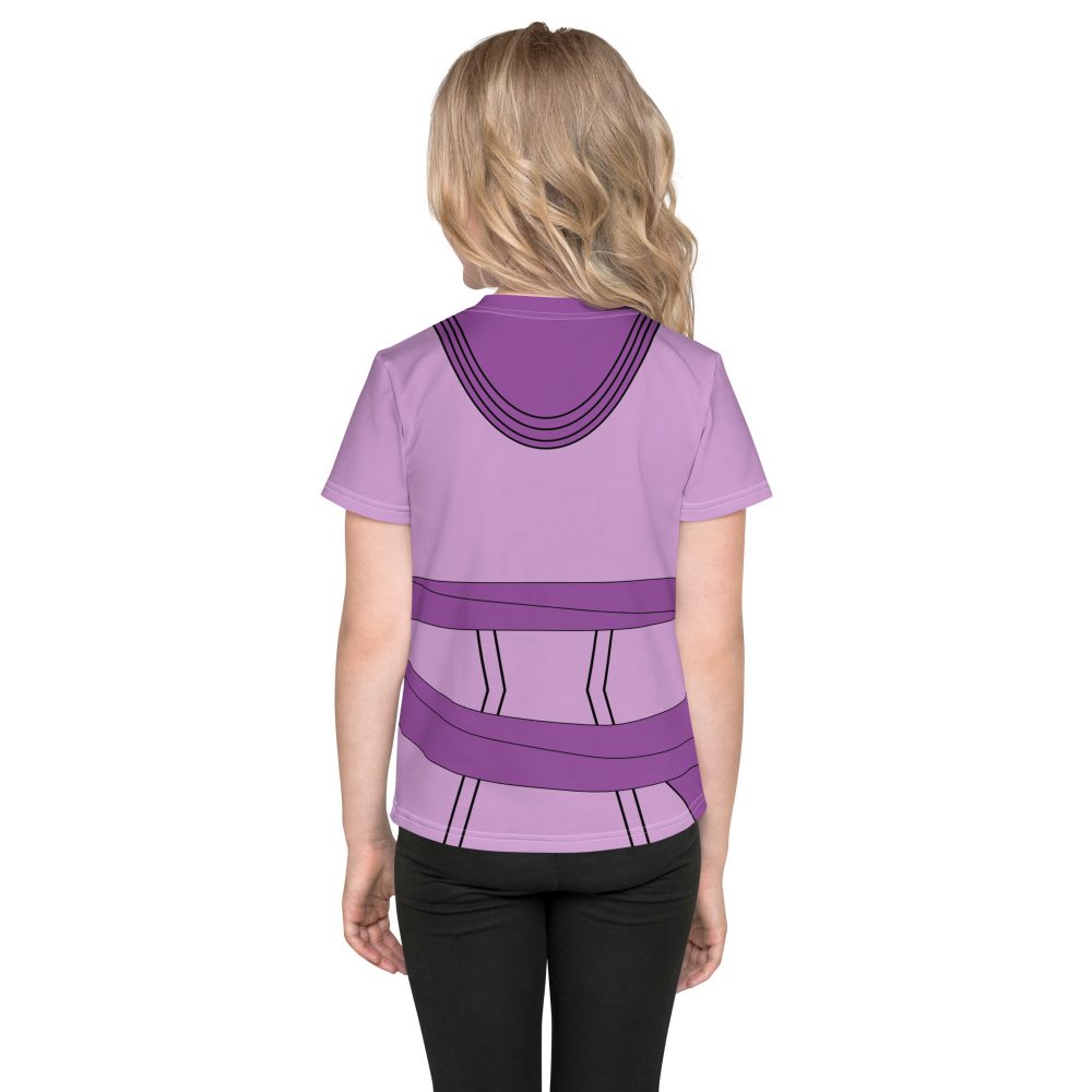 Megara Costume Meg Hercules Kids crew neck t-shirt - Image 4