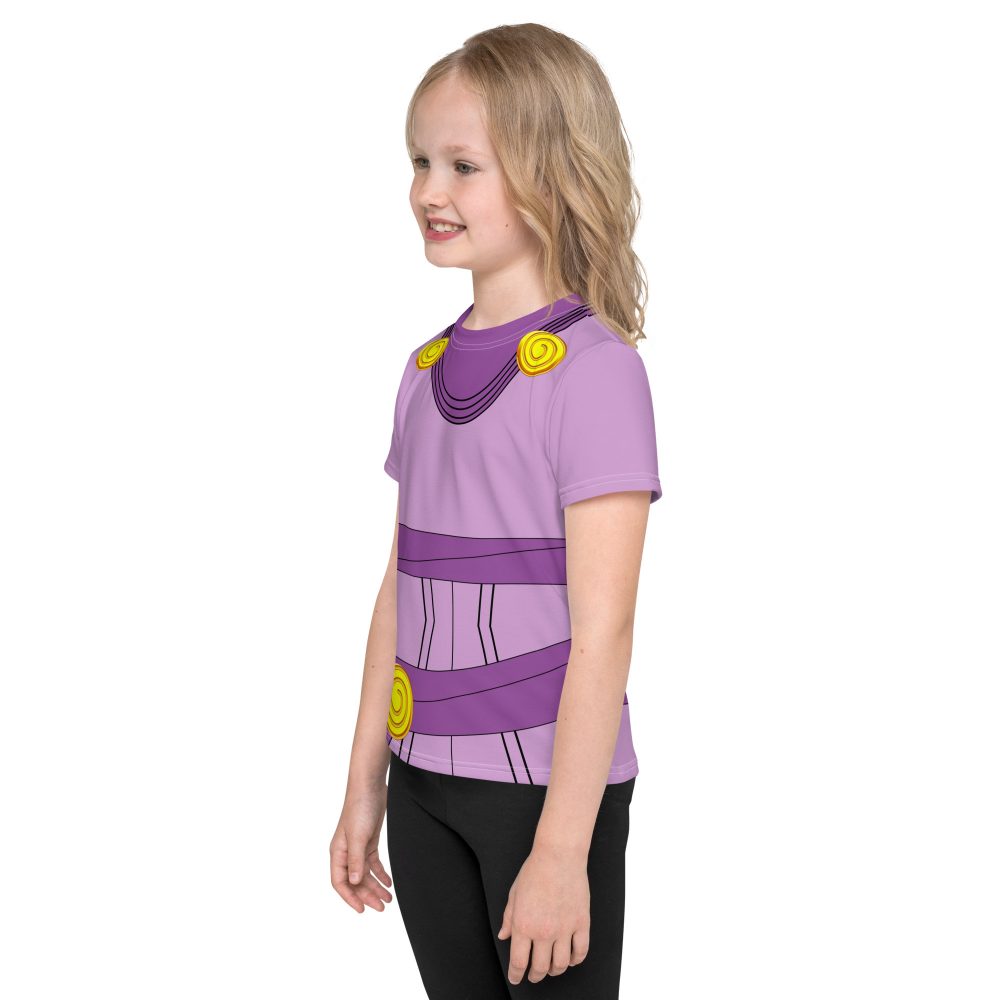 Megara Costume Meg Hercules Kids crew neck t-shirt - Image 6