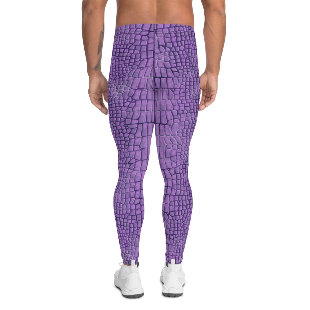 Randall Costume Purple Lizard Men's Leggings - Image 2