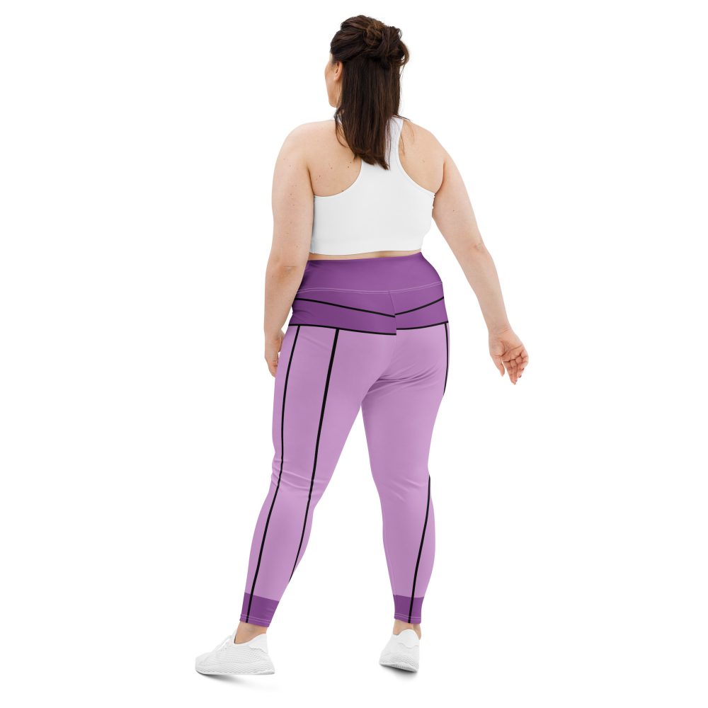 Megara Costume Meg Hercules Plus Size Leggings - Image 4