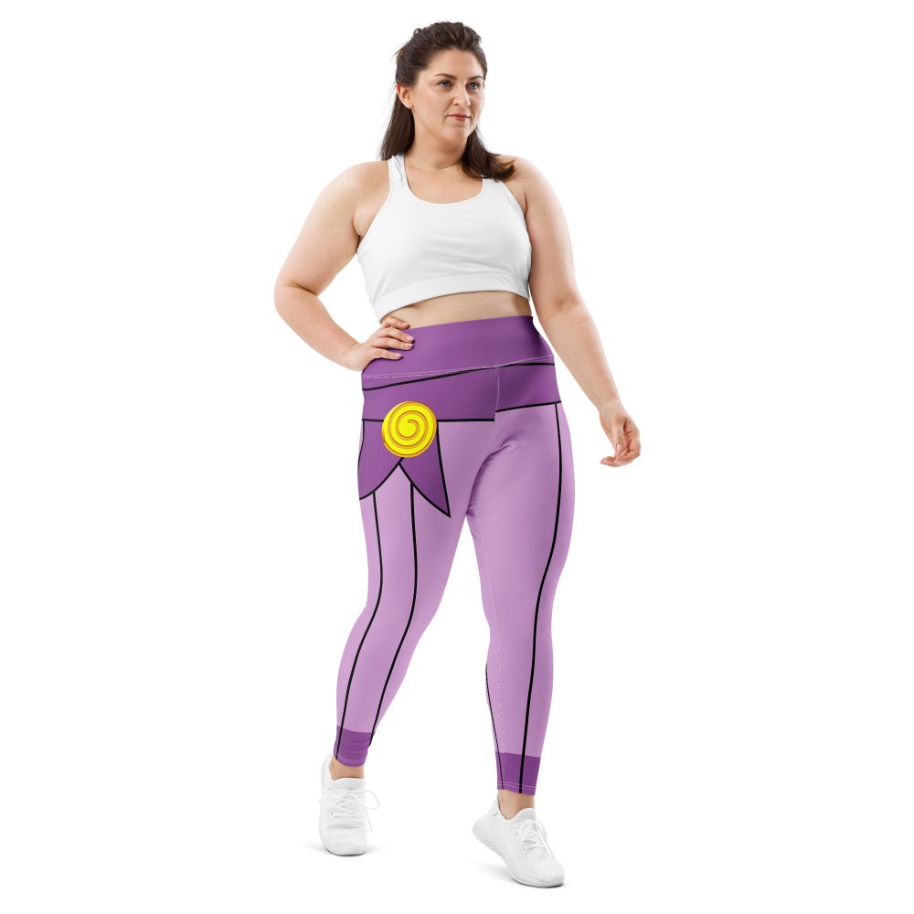 Megara Costume Meg Hercules Plus Size Leggings - Image 3