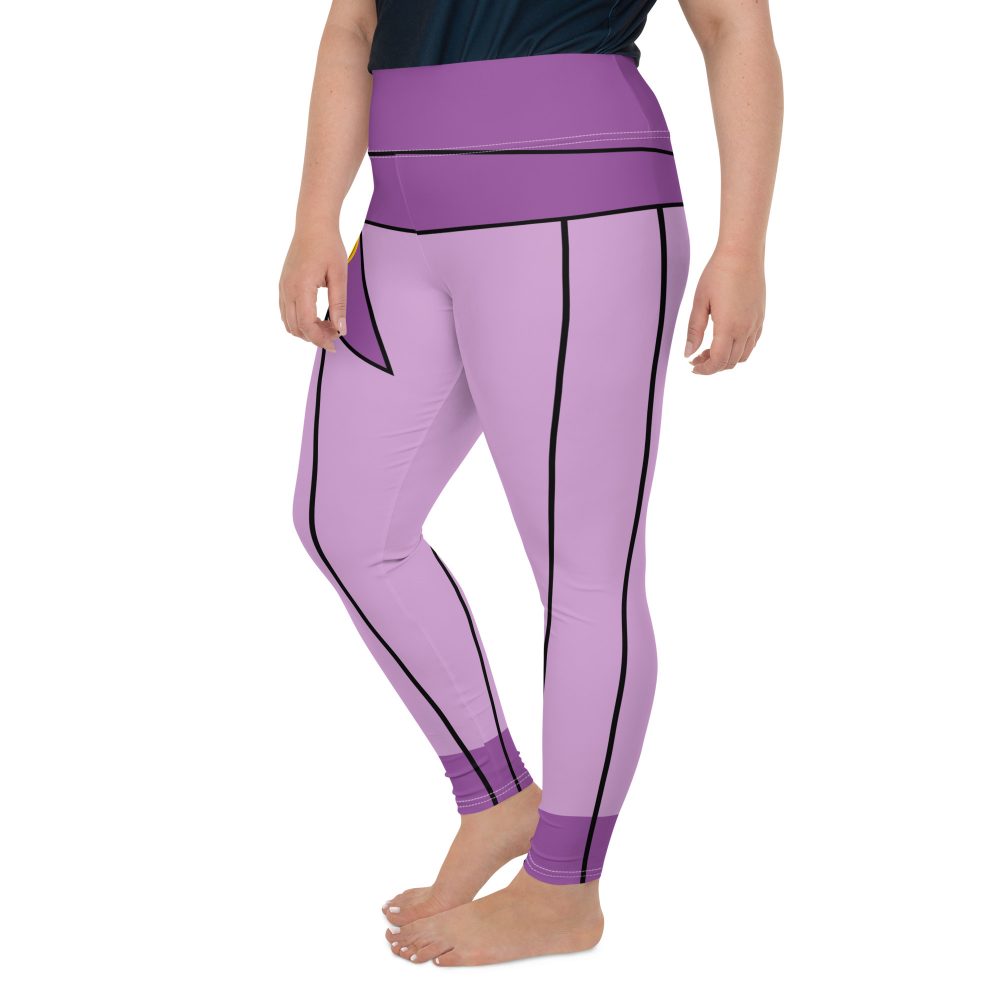 Megara Costume Meg Hercules Plus Size Leggings - Image 7