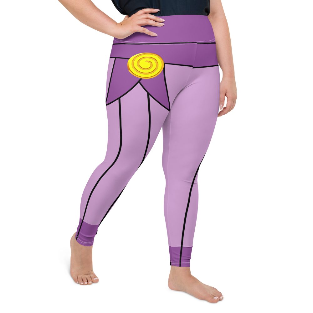 Megara Costume Meg Hercules Plus Size Leggings - Image 6