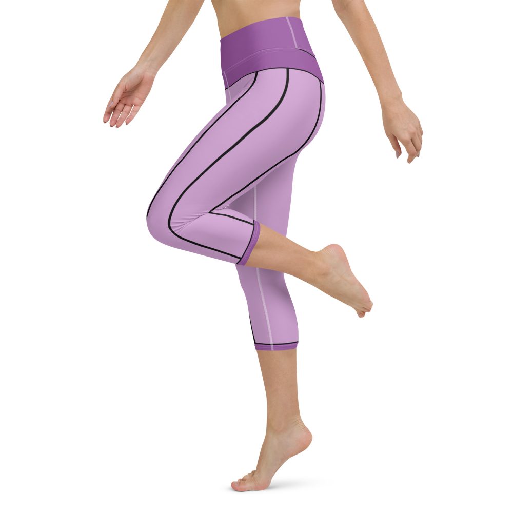 Megara Costume Meg Hercules Yoga Capri Leggings - Image 3