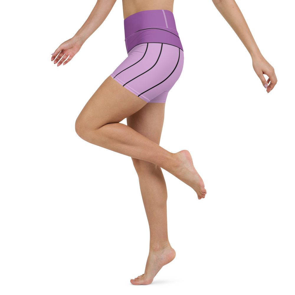 Megara Costume Meg Hercules Yoga Shorts - Image 3