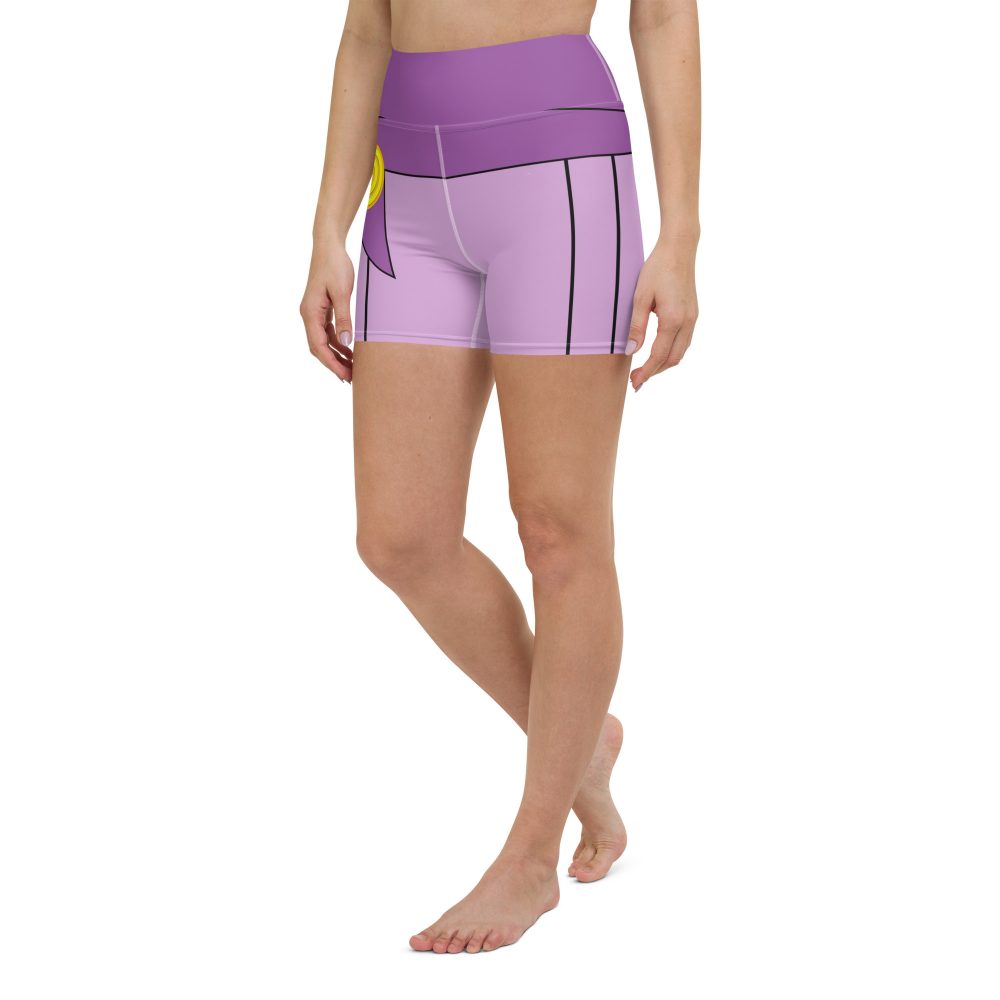 Megara Costume Meg Hercules Yoga Shorts - Image 4