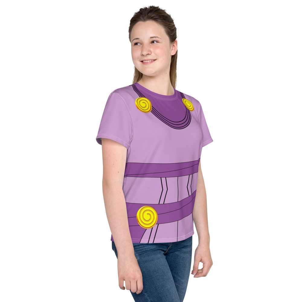 Megara Costume Meg Hercules Youth crew neck t-shirt - Image 5