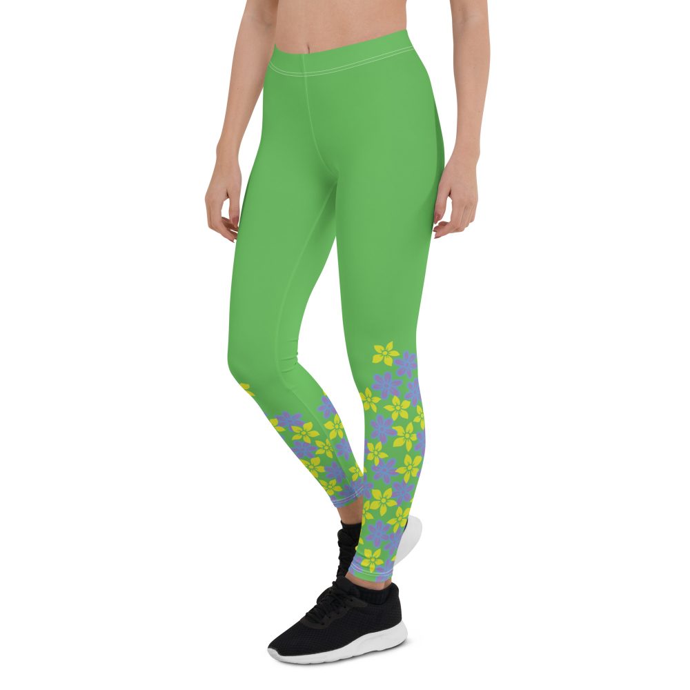 Spring Flower Gardener Floral Hippie Leggings