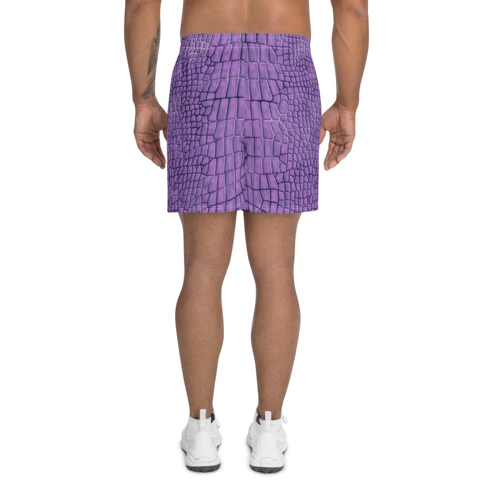 Randall Costume Purple Lizard Men's Athletic Shorts - Image 6