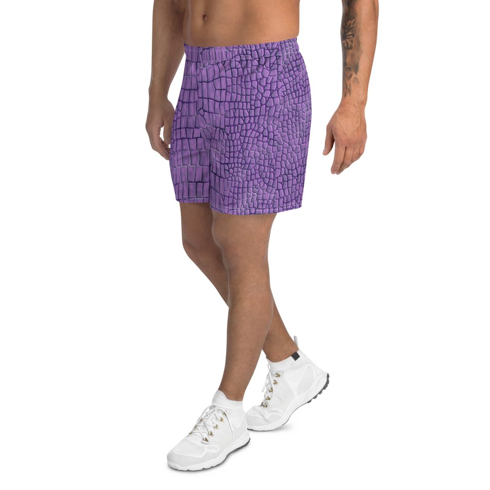 Randall Costume Purple Lizard Men's Athletic Shorts - Image 5