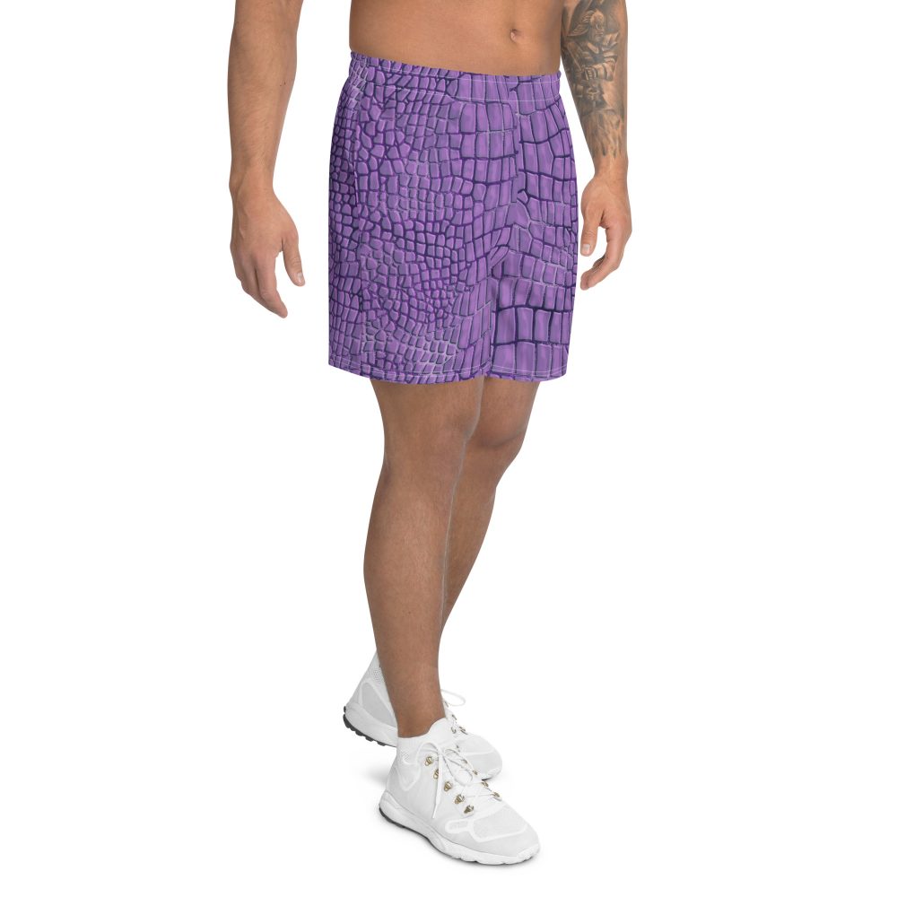 Randall Costume Purple Lizard Men's Athletic Shorts - Image 4