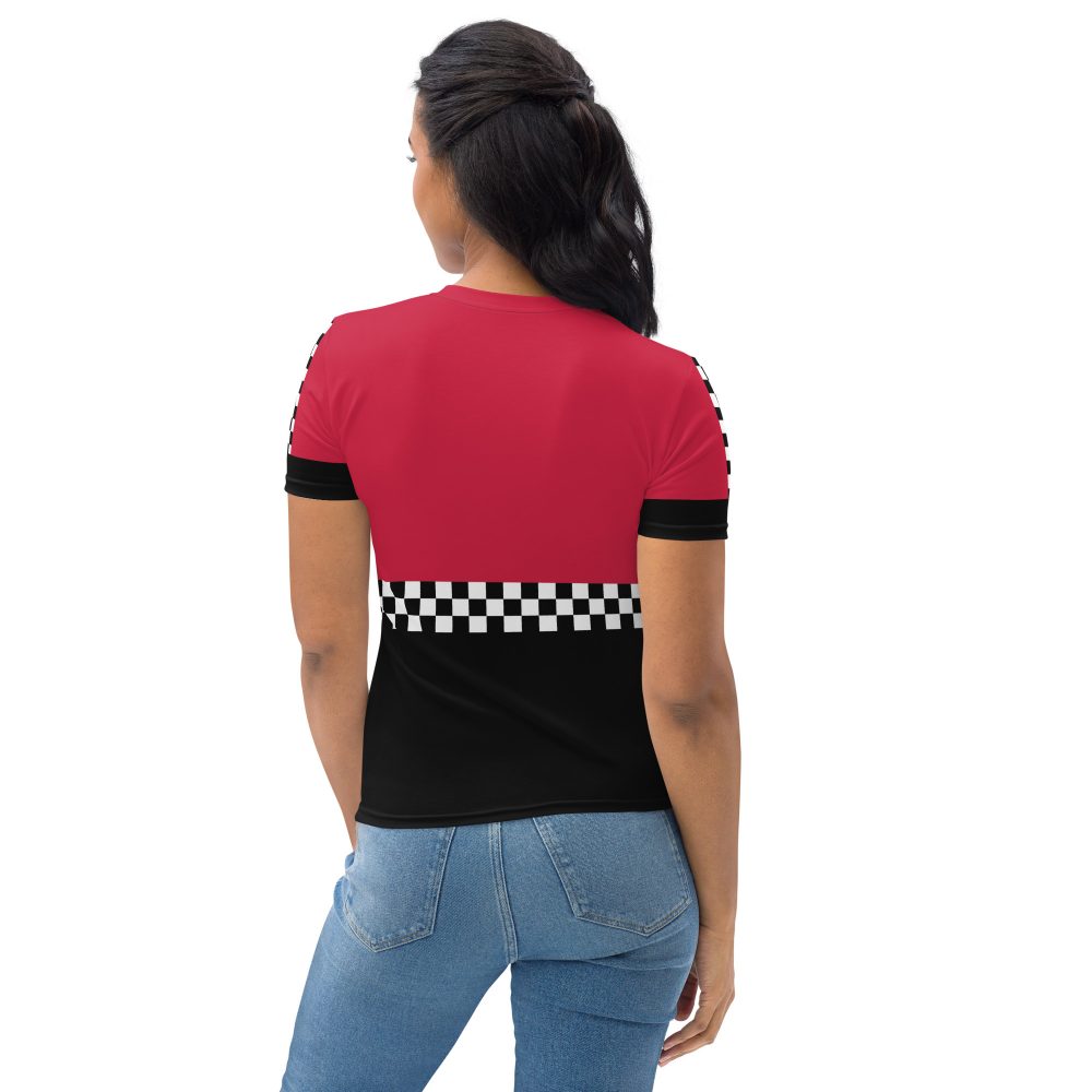 Pit Crew Race Car Driver Racing Costume Women's T-shirt - Image 5