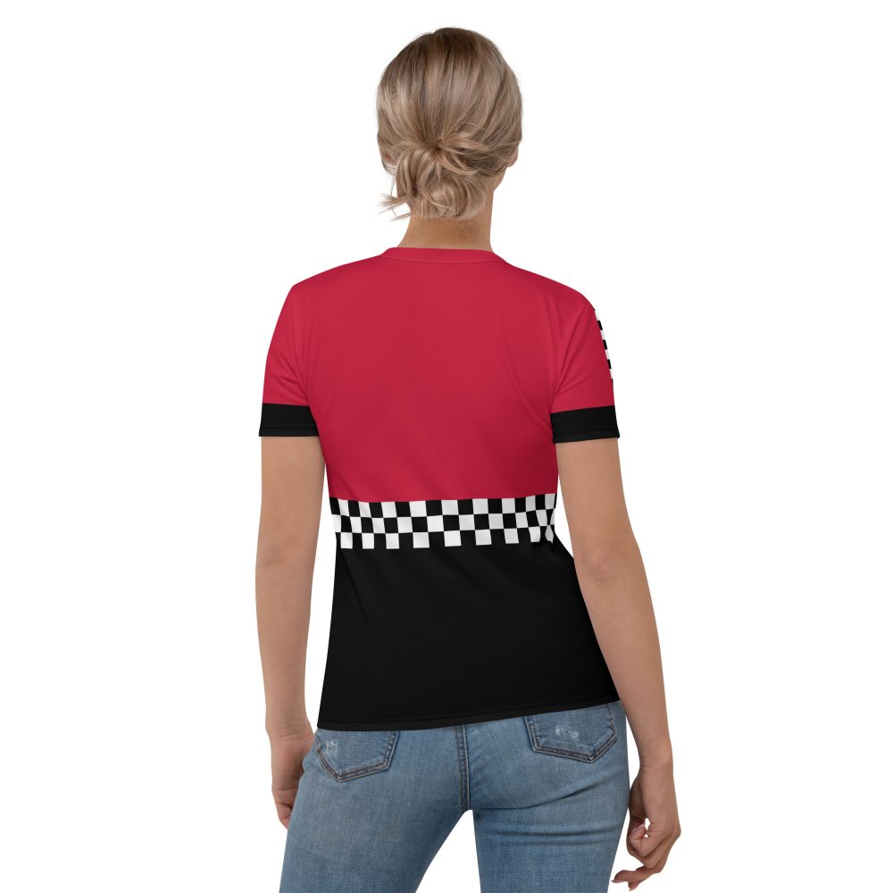 Pit Crew Race Car Driver Racing Costume Women's T-shirt - Image 6