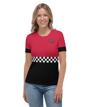 Pit Crew Race Car Driver Racing Costume Women’s T-shirt