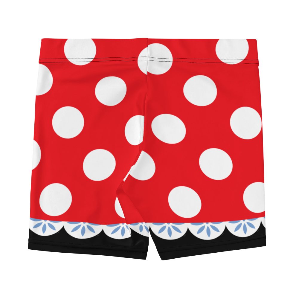 Mouse Costume Red White Polka Dot Shorts - Image 2