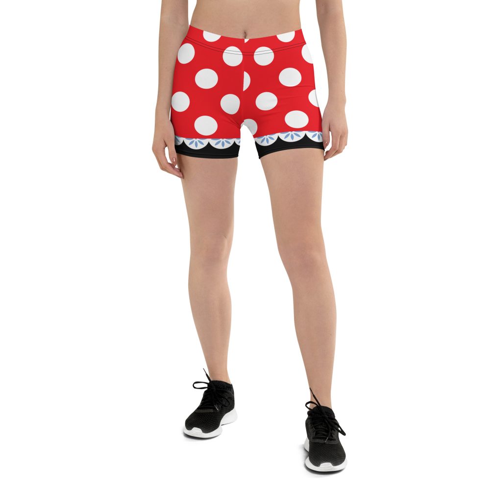 Mouse Costume Red White Polka Dot Shorts