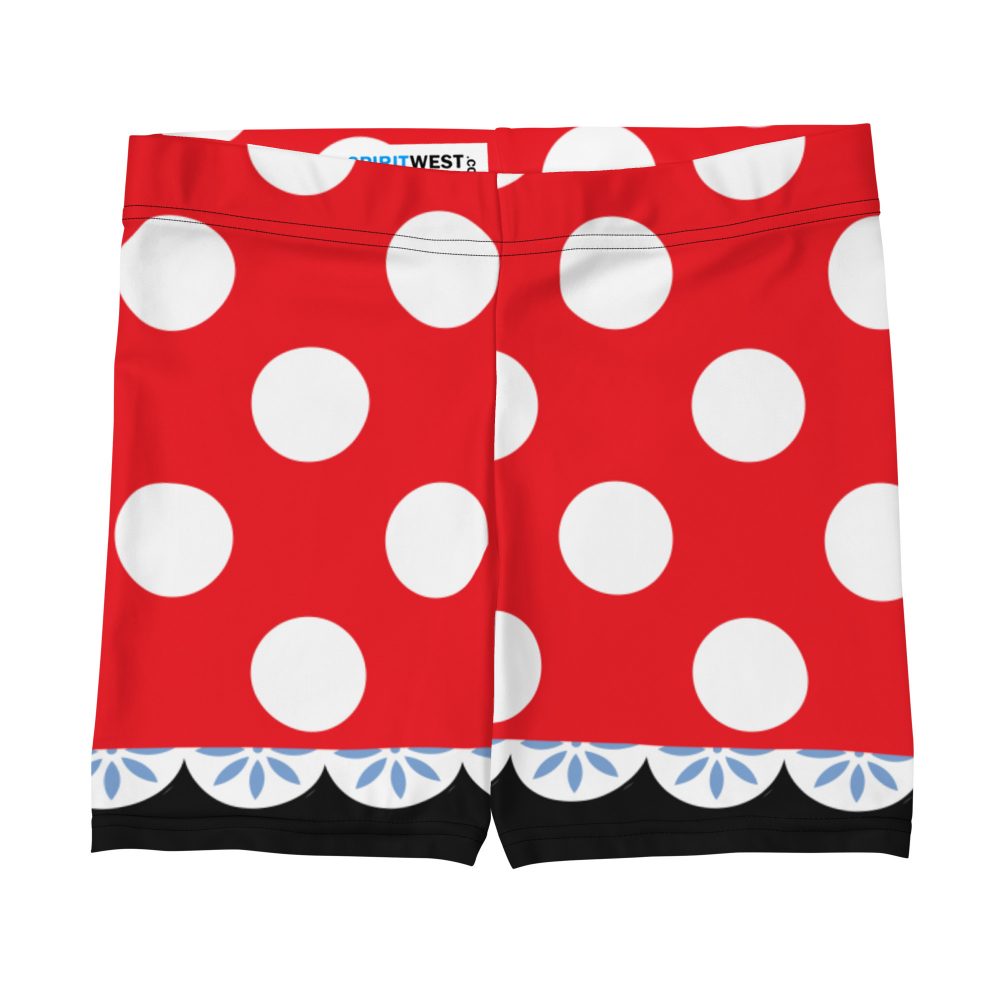 Mouse Costume Red White Polka Dot Shorts - Image 3