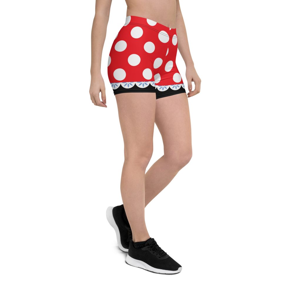 Mouse Costume Red White Polka Dot Shorts - Image 8