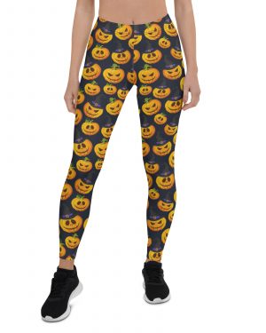 Halloween Pumpkin Leggings