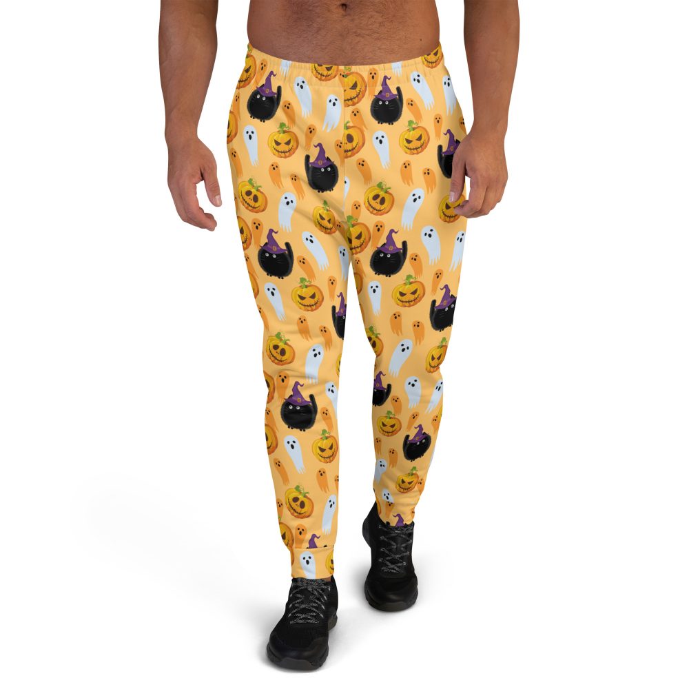 Halloween Cats Pumpkins Ghosts Men's Joggers