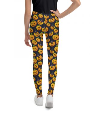 Halloween Pumpkins Youth Leggings