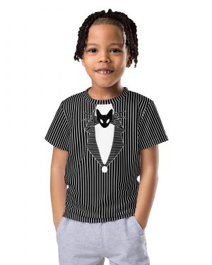 Jack Skellington Nightmare Before Christmas Costume Kids Short Sleeve T-Shirt