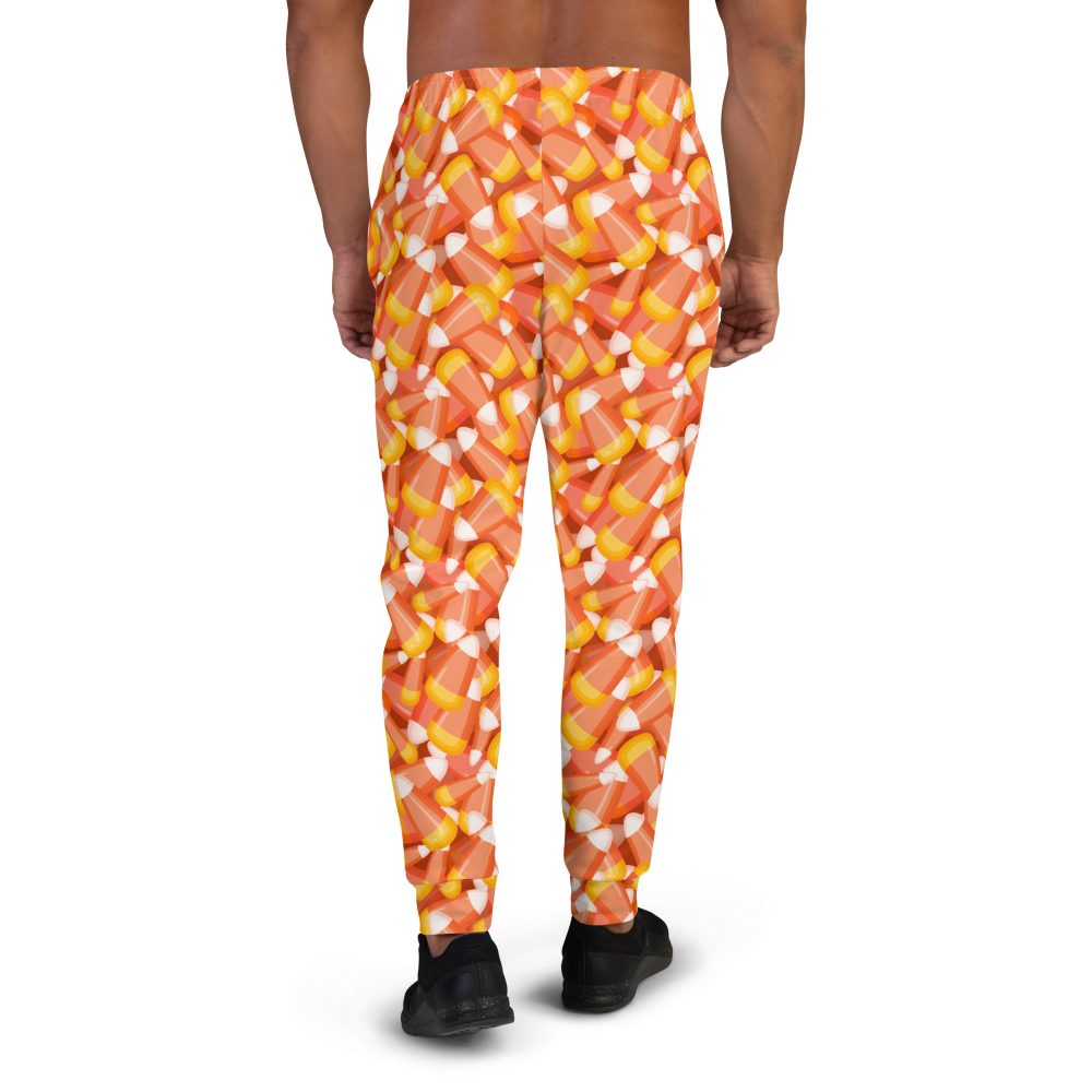 Candy Corn Halloween Trick or Treat Cosplay Costume Men's Joggers - Image 4