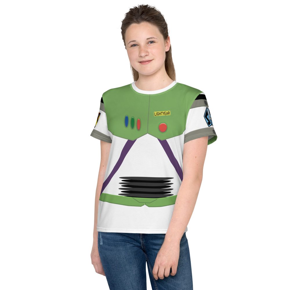 Spaceman Space Ranger Costume Youth crew neck t-shirt - Image 2