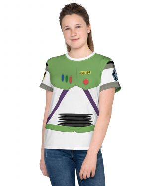 Spaceman Space Ranger Costume Youth crew neck t-shirt