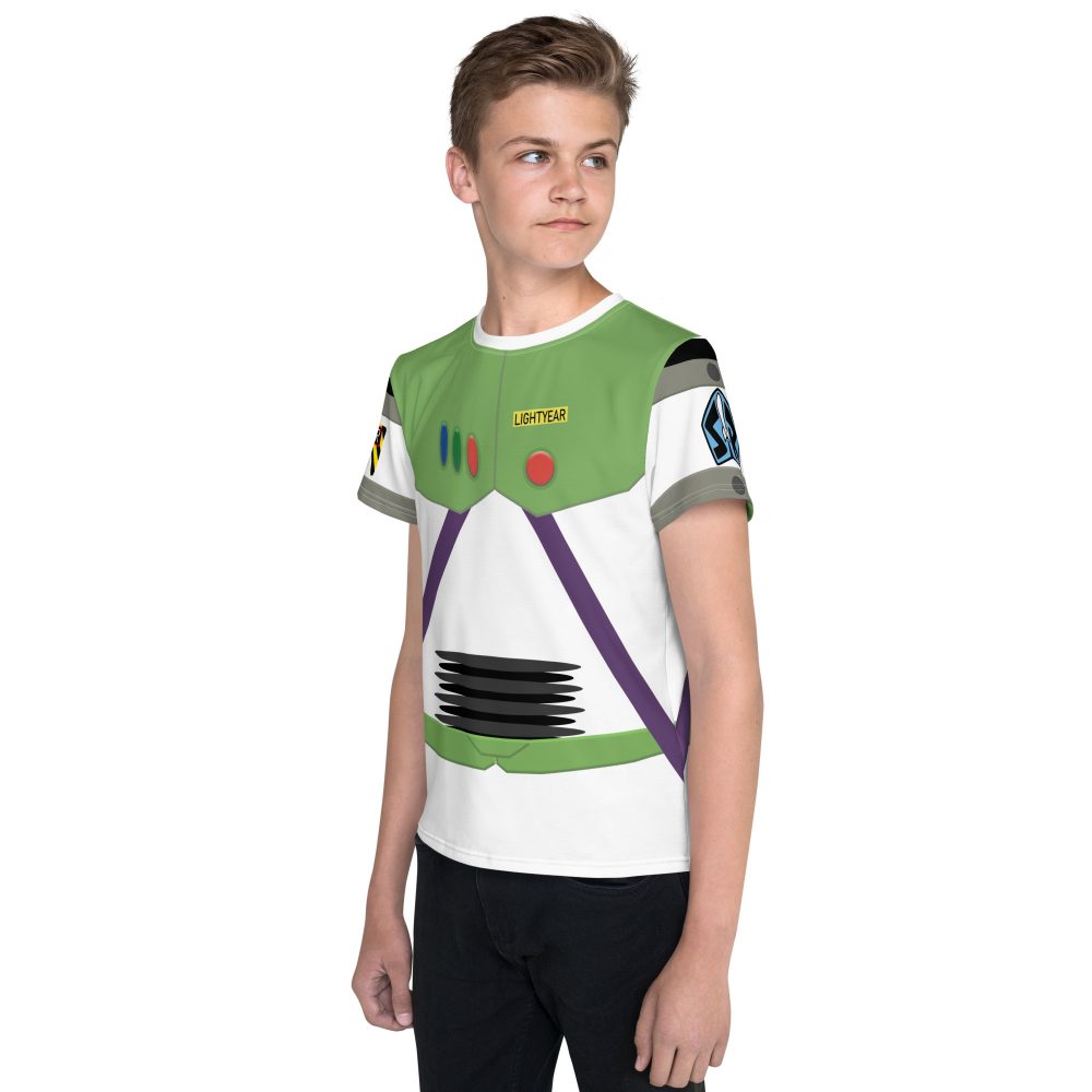 Spaceman Space Ranger Costume Youth crew neck t-shirt - Image 8