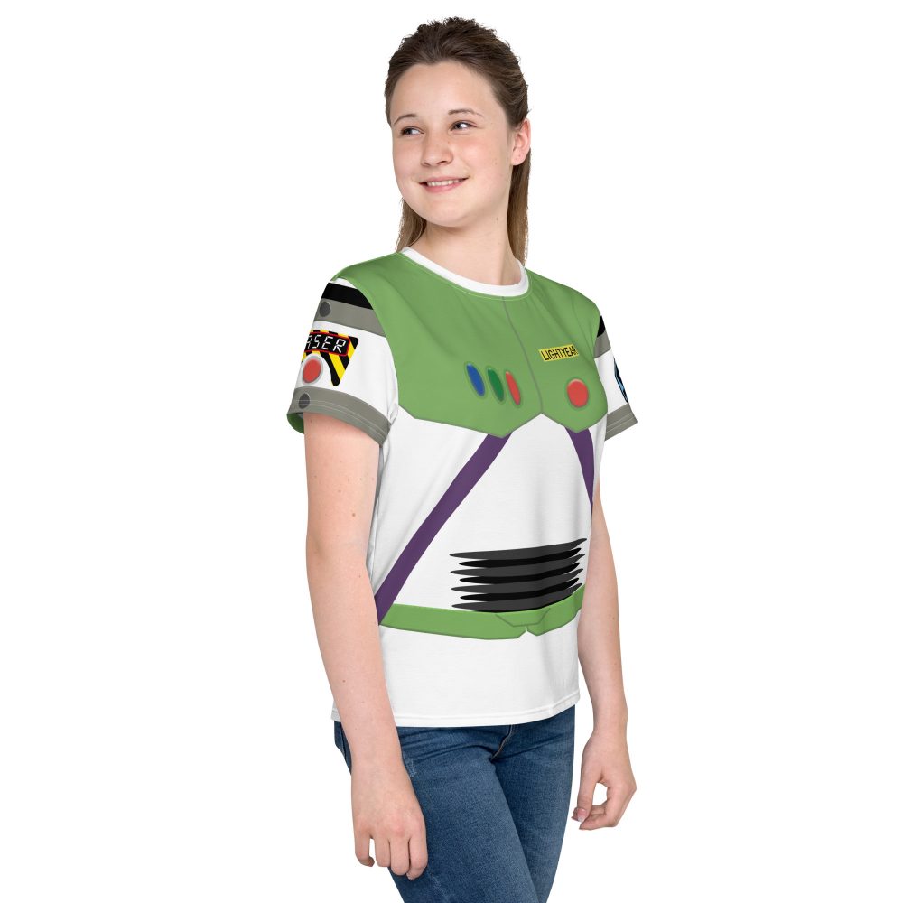 Spaceman Space Ranger Costume Youth crew neck t-shirt - Image 4