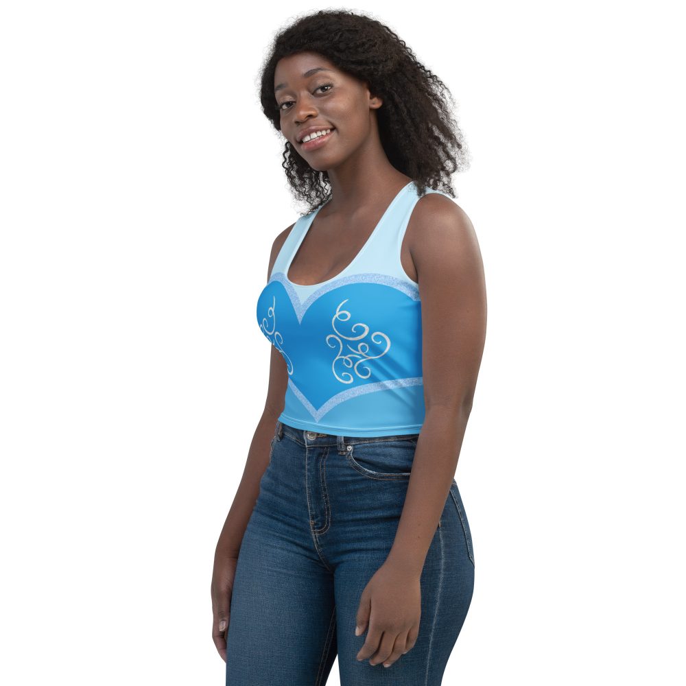 Princess Cinderella Costume Bounding Halloween Cosplay Crop Top - Image 7