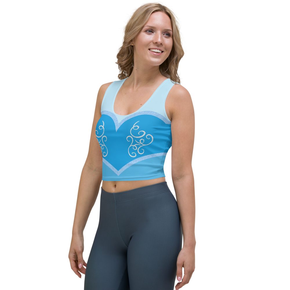 Princess Cinderella Costume Bounding Halloween Cosplay Crop Top - Image 11