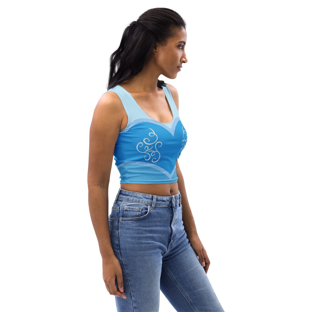 Princess Cinderella Costume Bounding Halloween Cosplay Crop Top - Image 3