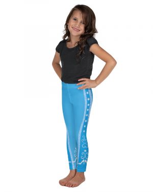 Princess Cinderella Costume Bounding Halloween Cosplay Kid’s Leggings