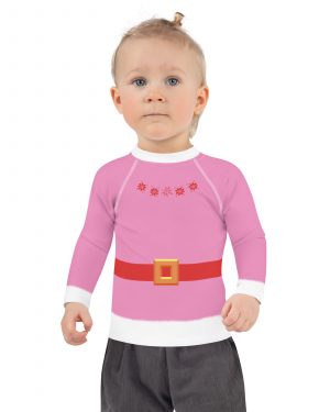 Jovie The Elf Christmas Costume Kids Rash Guard