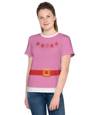 Jovie The Elf Christmas Costume Youth Short Sleeve T-Shirt