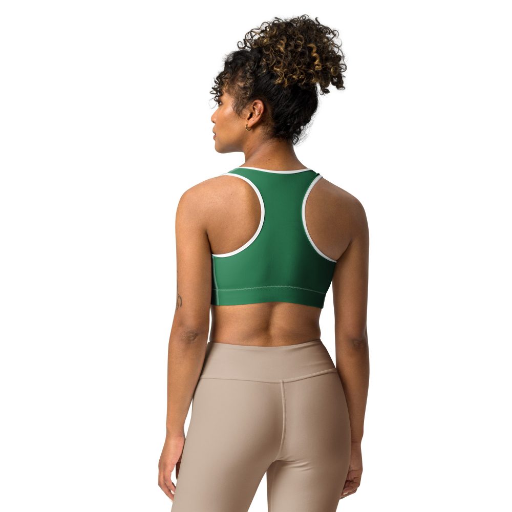 Christmas Elf Costume Festive Cosplay Sports bra - Image 8