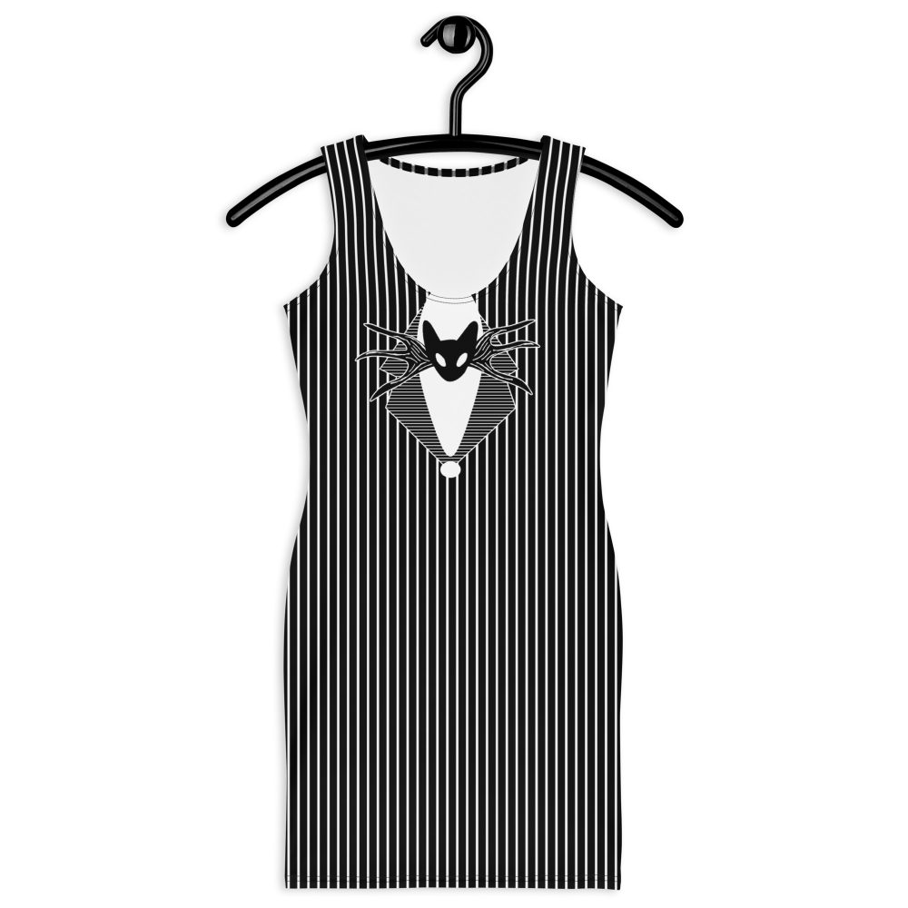 Jack Skellington Nightmare Before Christmas Costume Bodycon dress - Image 3