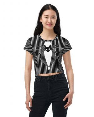 Jack Skellington Nightmare Before Christmas Costume Crop Tee