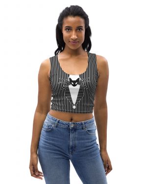 Jack Skellington Nightmare Before Christmas Costume Crop Top