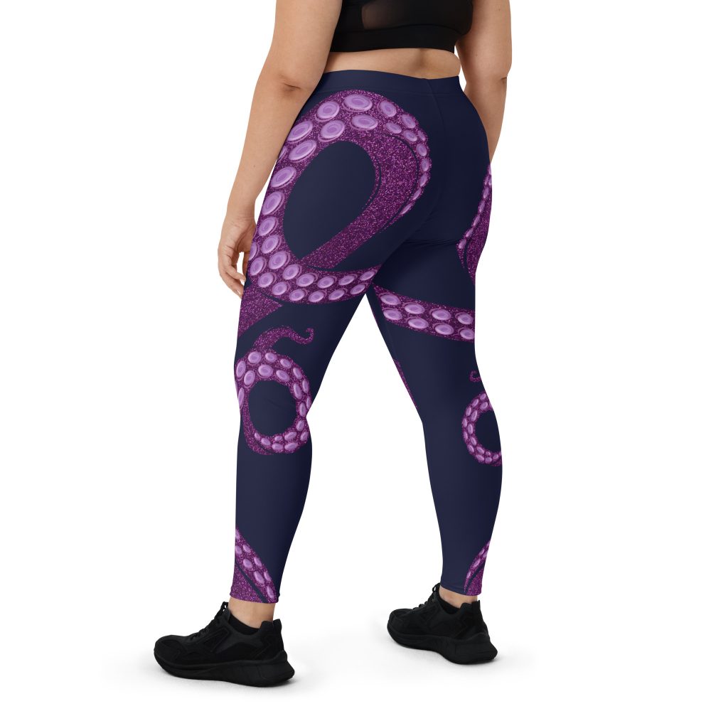 Ursula Costume Sea Witch Octopus Villain Leggings - Image 2