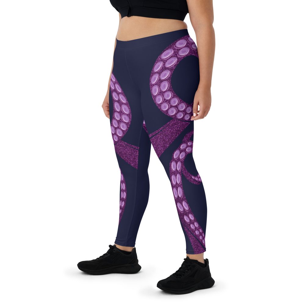 Ursula Costume Sea Witch Octopus Villain Leggings - Image 3