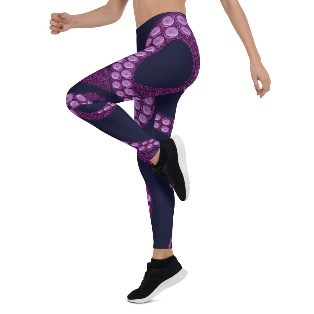 Ursula Costume Sea Witch Octopus Villain Leggings - Image 6