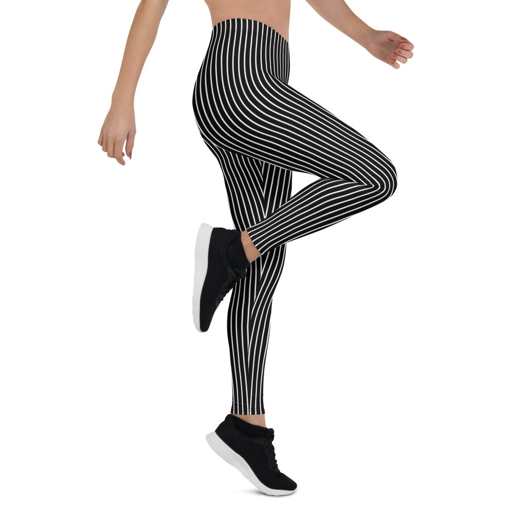 Jack Skellington Nightmare Before Christmas Costume Leggings - Image 6